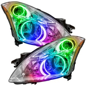 Nissan Altima Headlight Assemblies - ORACLE Lighting - ColorSHIFT - `10-`12
